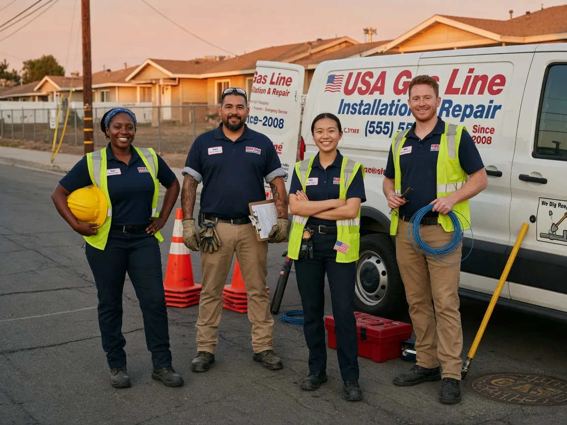 Gas Line Installation company in Camargo, OK